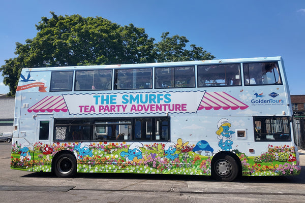The Smurfs London Tea party adventure